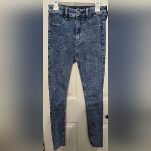 Hollister high rise jean legging 0
